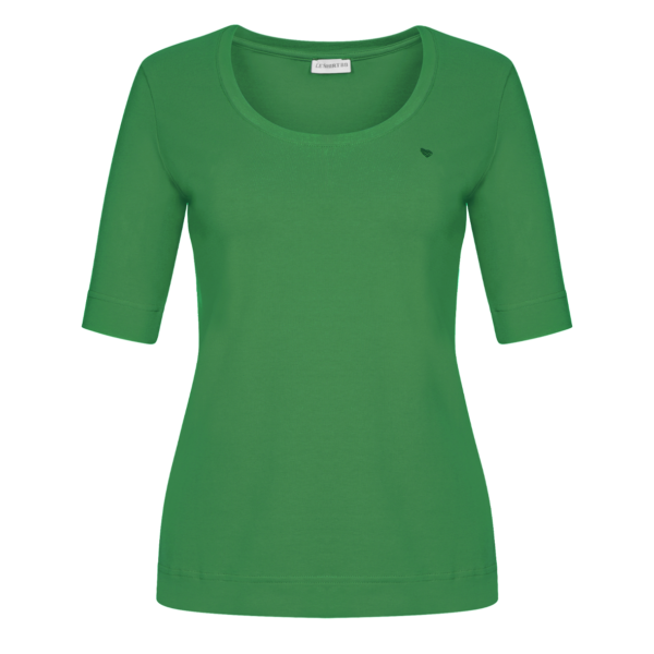 ronde hals groen - Afbeelding 2