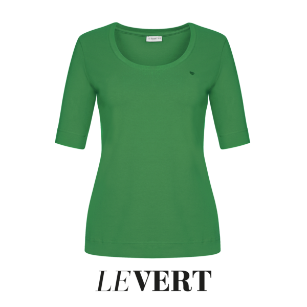 ronde hals groen
