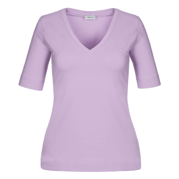 v-hals lila - Afbeelding 3