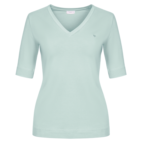 v-hals mint - Afbeelding 6